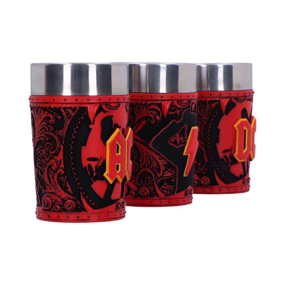 AC/DC Logo Shot Glass Set of 3, 8.7cm