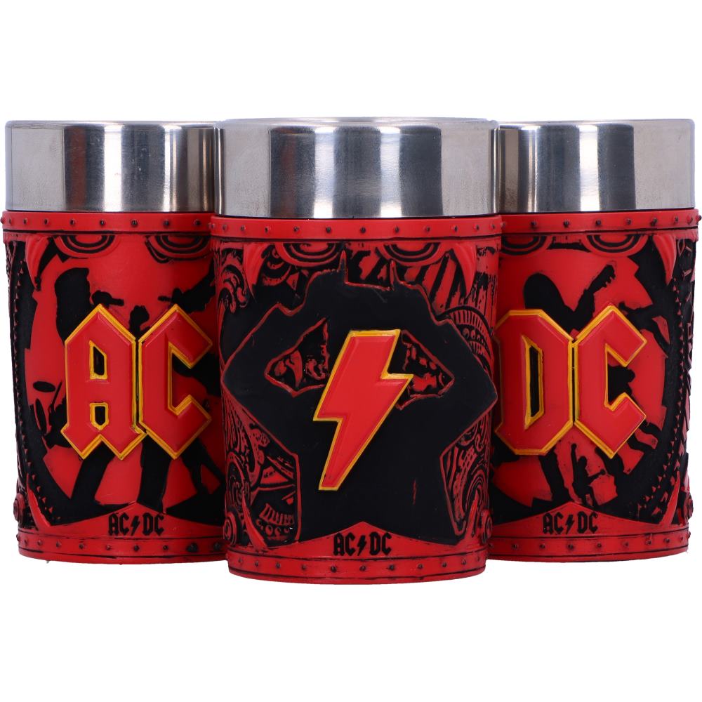 AC/DC Logo Shot Glass Set of 3, 8.7cm