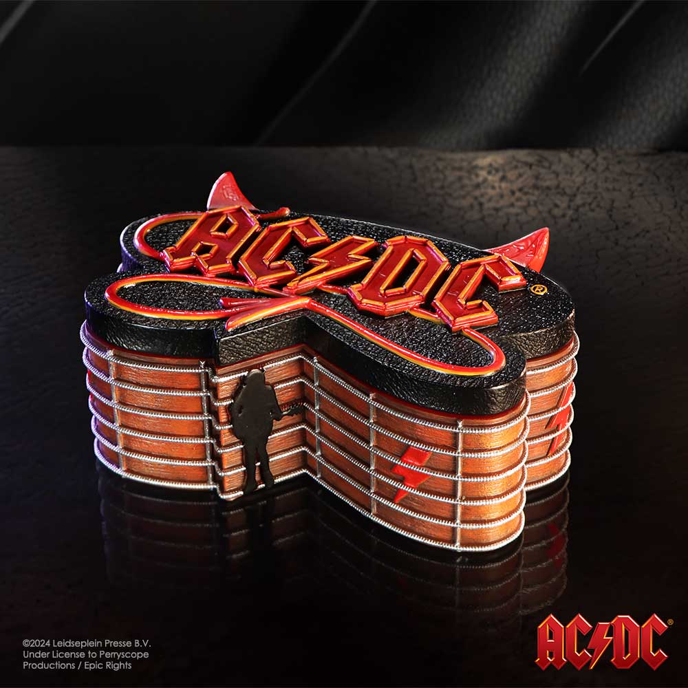 AC/DC Guitar Storage Box 15.5cm | Nemesis Now