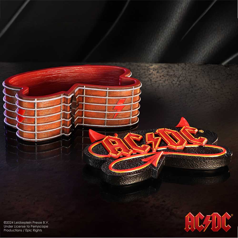 AC/DC Guitar Storage Box 15.5cm | Nemesis Now