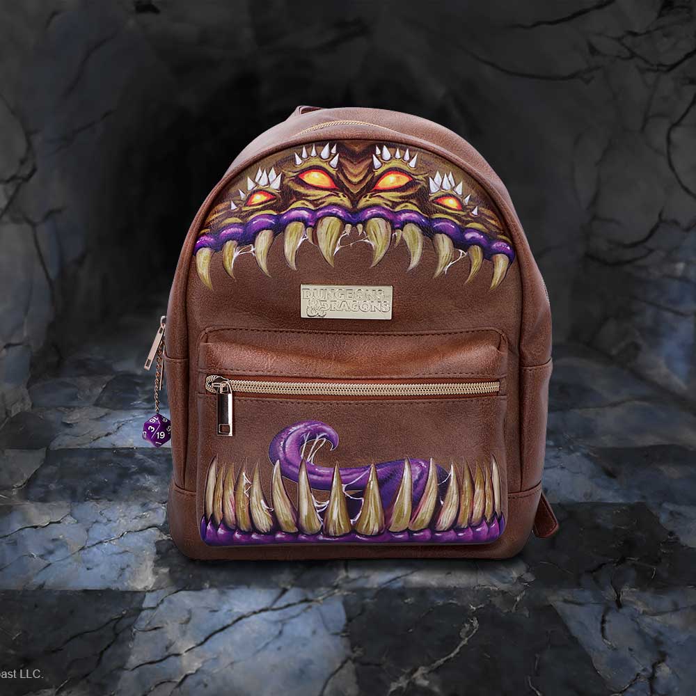 Dungeons & Dragons Mimic Brown Backpack 28cm – Nemesis Now
