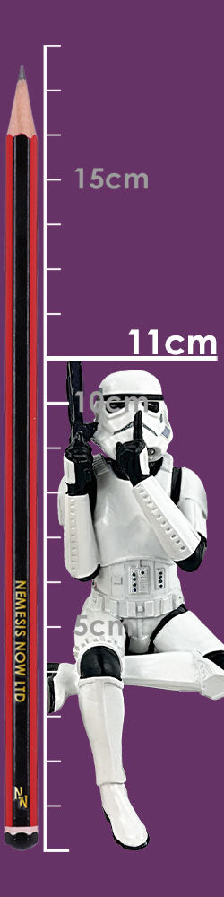 Original Stormtrooper Three Wise Sitting Figurines, 11cm