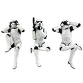 Original Stormtrooper Three Wise Sitting Figurines, 11cm