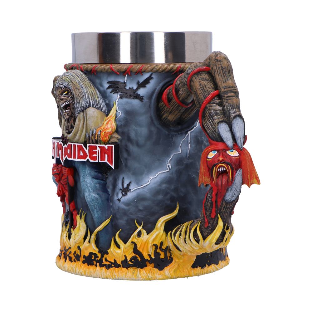 Iron Maiden The Number of the Beast Tankard, 16cm | Nemesis Now