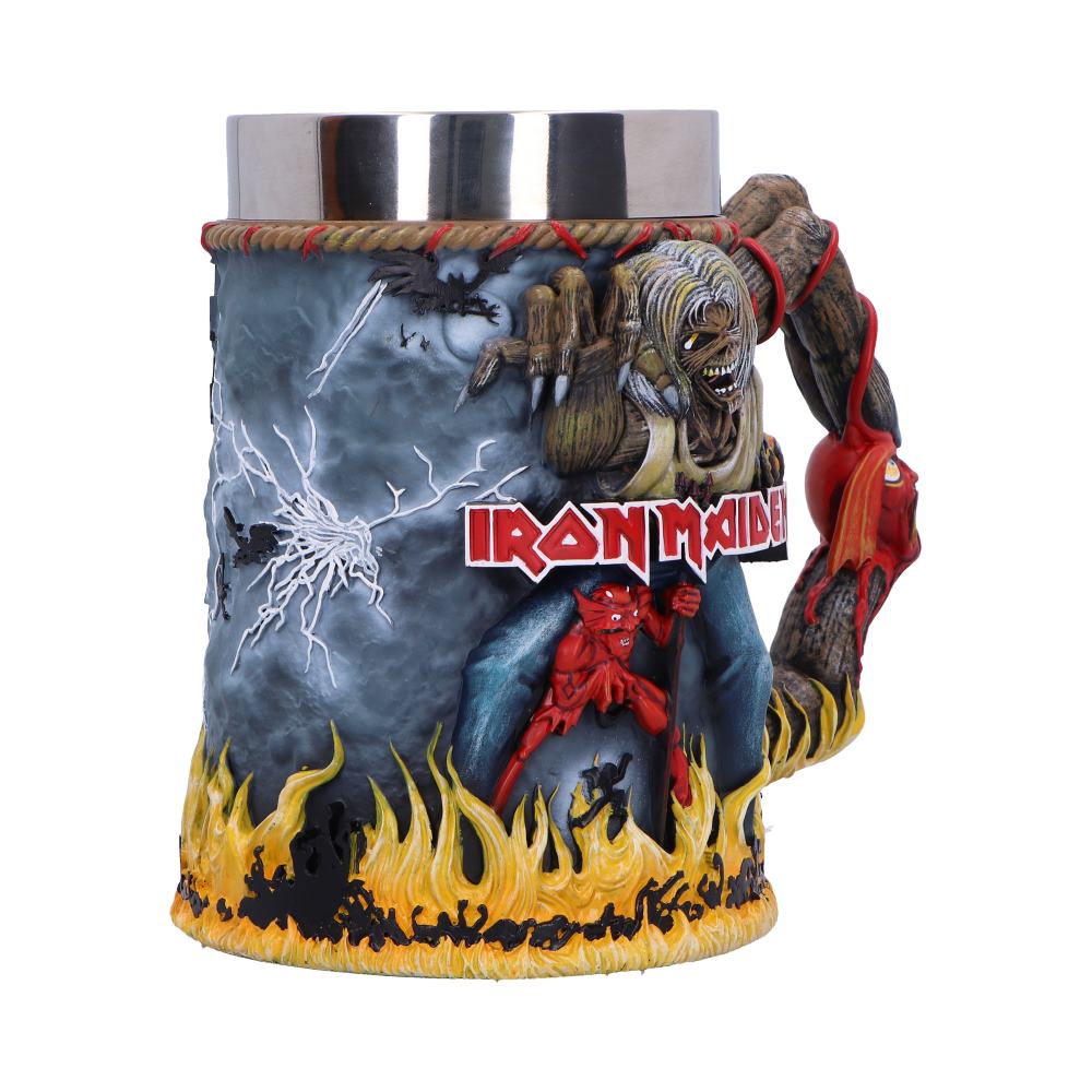 Iron Maiden The Number of the Beast Tankard, 16cm | Nemesis Now
