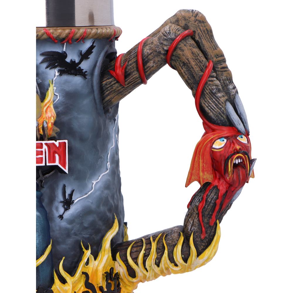 Iron Maiden The Number of the Beast Tankard, 16cm | Nemesis Now