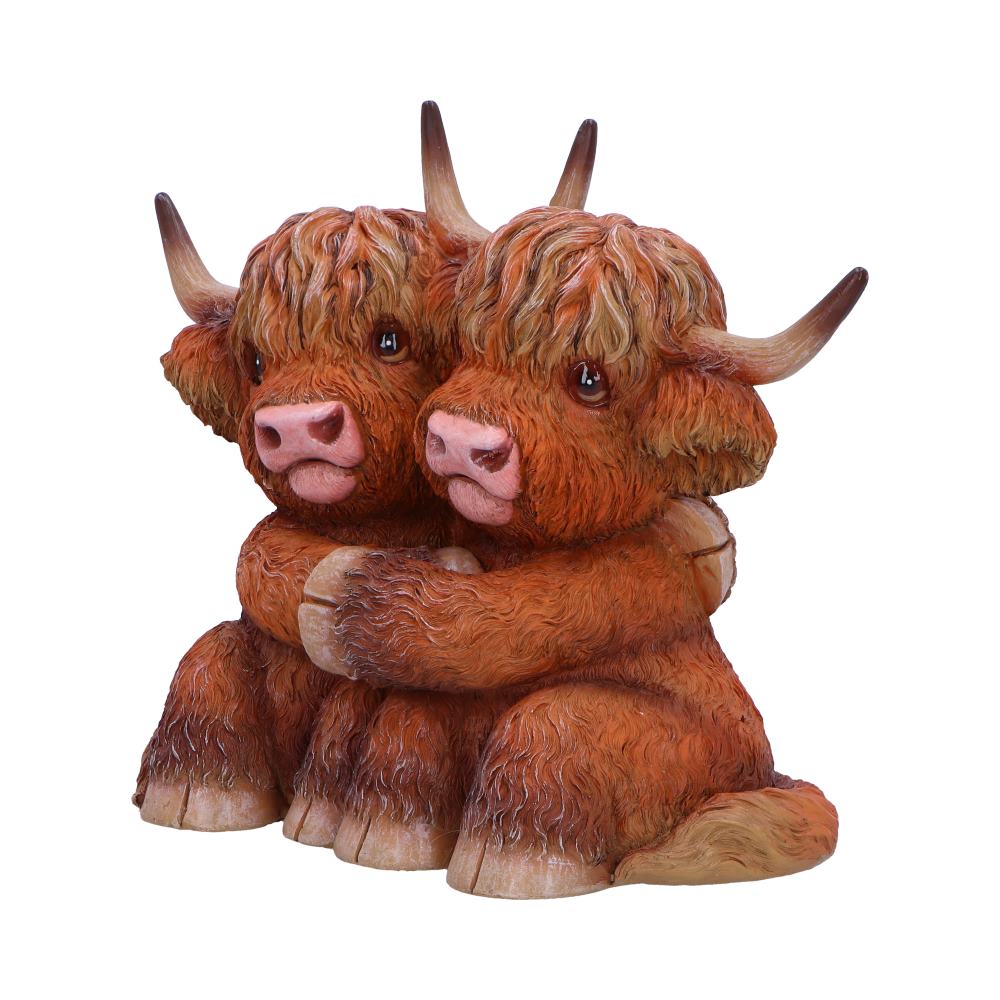 Nemesis Now Highland Hug Highland Cows Figurine – 14.5cm