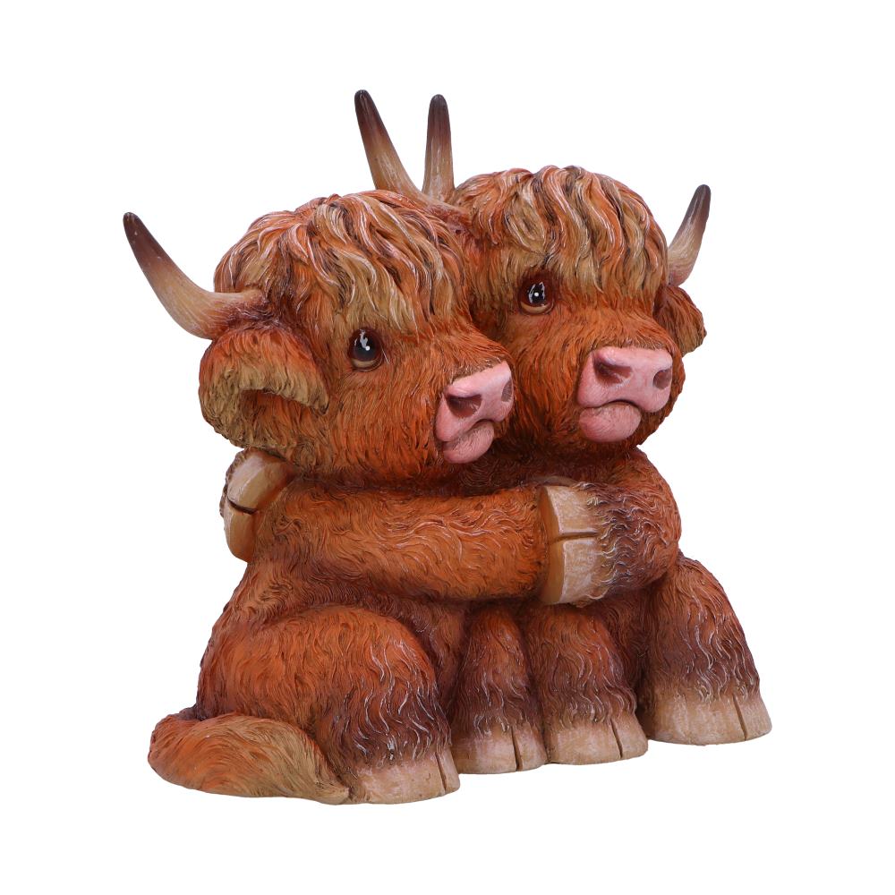 Nemesis Now Highland Hug Highland Cows Figurine – 14.5cm