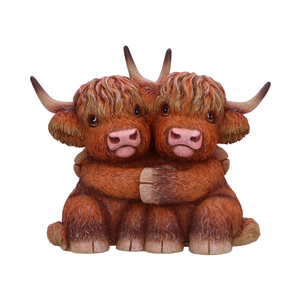 Nemesis Now Highland Hug Highland Cows Figurine – 14.5cm