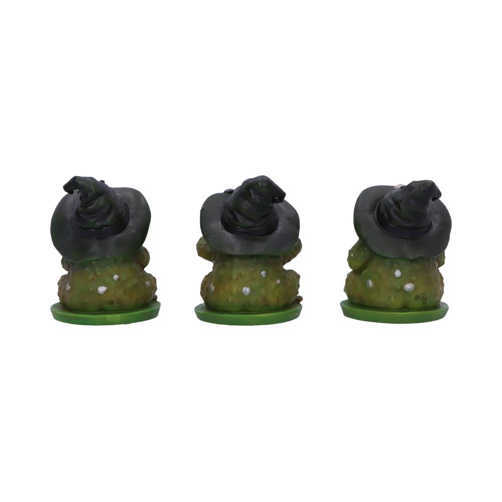 Nemesis Now Three Wise Wizard Toad Figurines – 10.3cm Set of 3