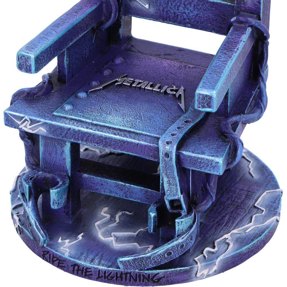 Metallica Ride the Lightning Electric Chair Ornament 15cm | Officially Licensed