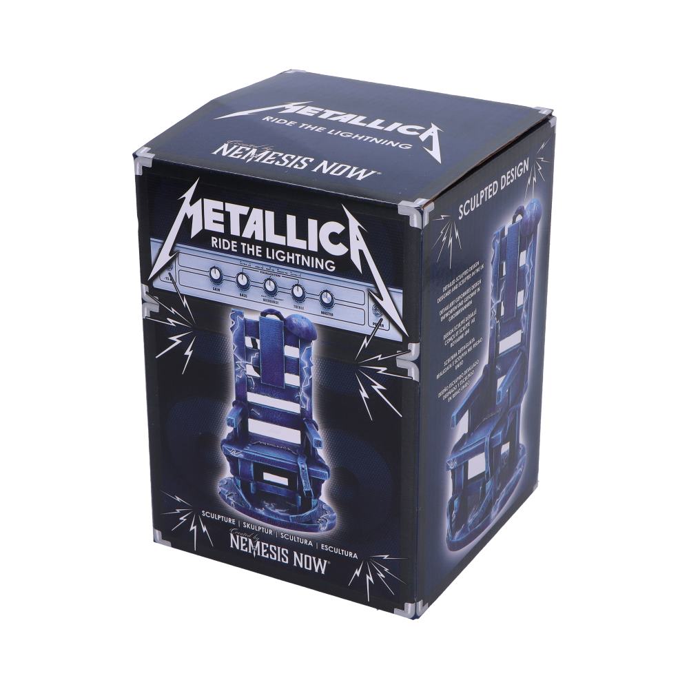 Metallica Ride the Lightning Electric Chair Ornament 15cm | Officially Licensed