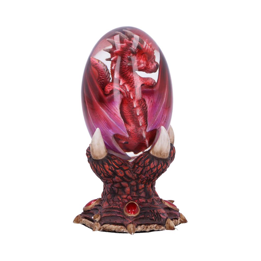 Elemental Dragonlings Fire Dragon Egg Figurine – 12cm