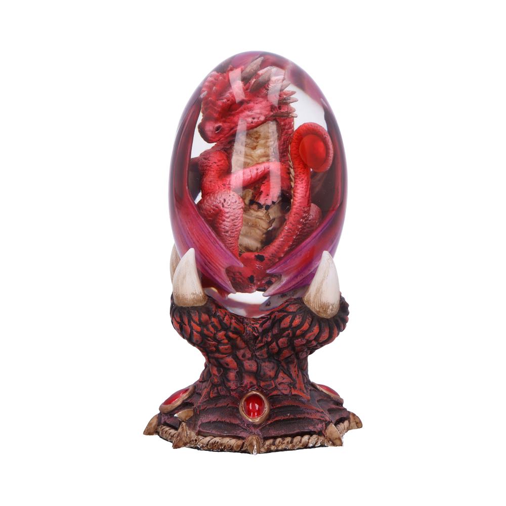 Elemental Dragonlings Fire Dragon Egg Figurine – 12cm