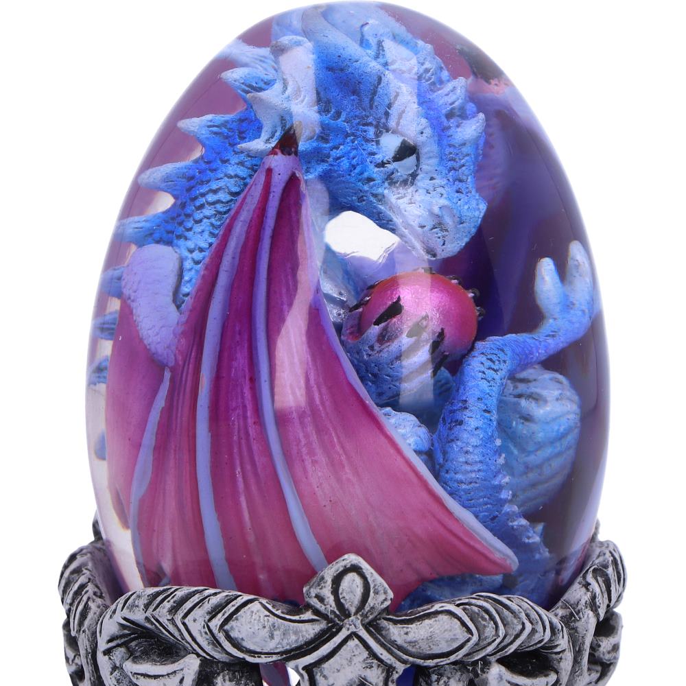 Elemental Dragonlings Water Dragon Egg Figurine 11cm – Officially Licensed