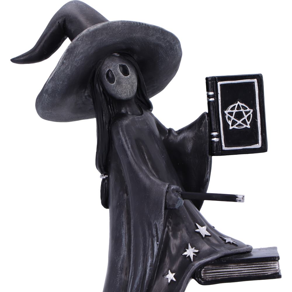 Nemesis Now Little Souls Luna Witch with Books Figurine – 15cm