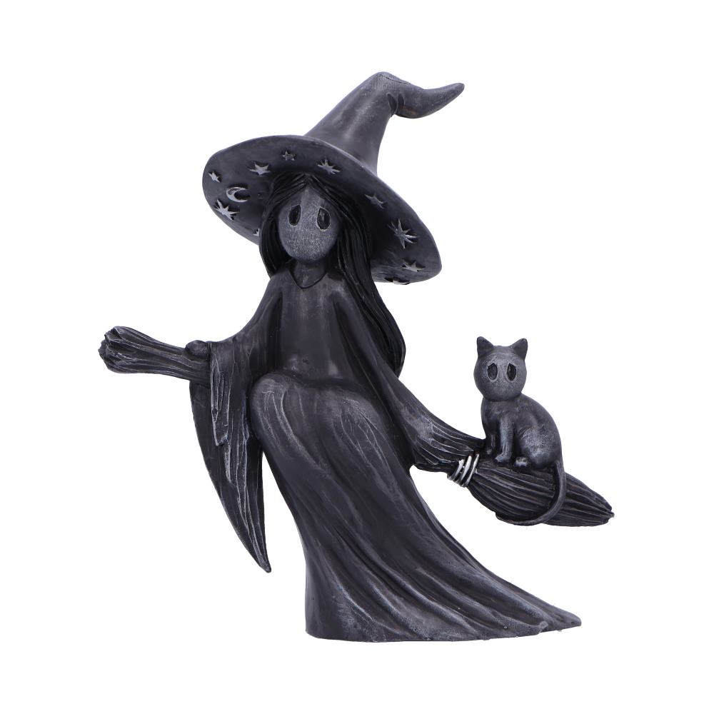 Nemesis Now Little Souls Beam Witch on Broomstick Figurine – 12.7cm