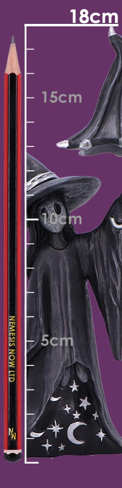 Nemesis Now Little Souls Twinkle Witch Figurine with Umbrella – 18cm