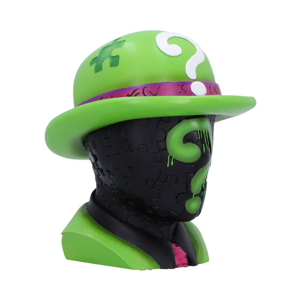 DC Riddler Hat Box with Hidden Compartment, 14.5cm