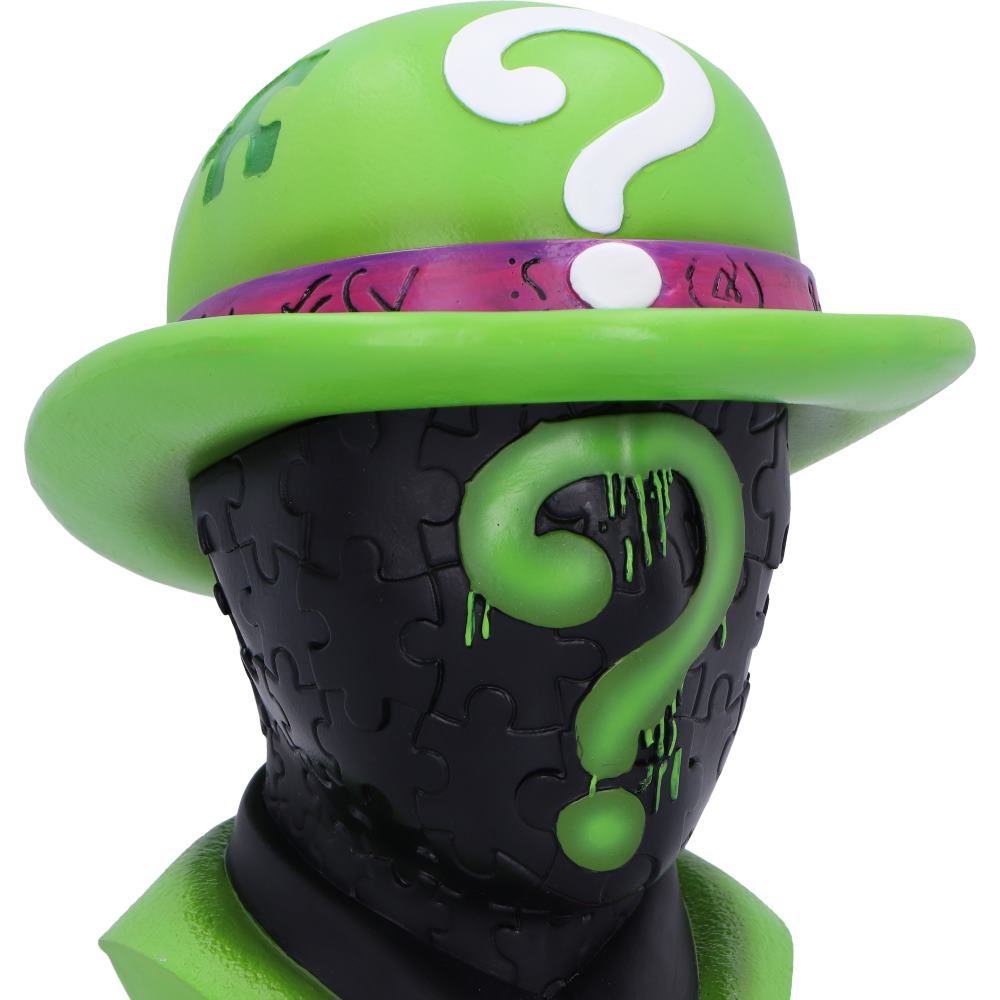 DC Riddler Hat Box with Hidden Compartment, 14.5cm