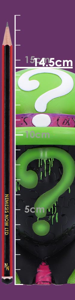 DC Riddler Hat Box with Hidden Compartment, 14.5cm