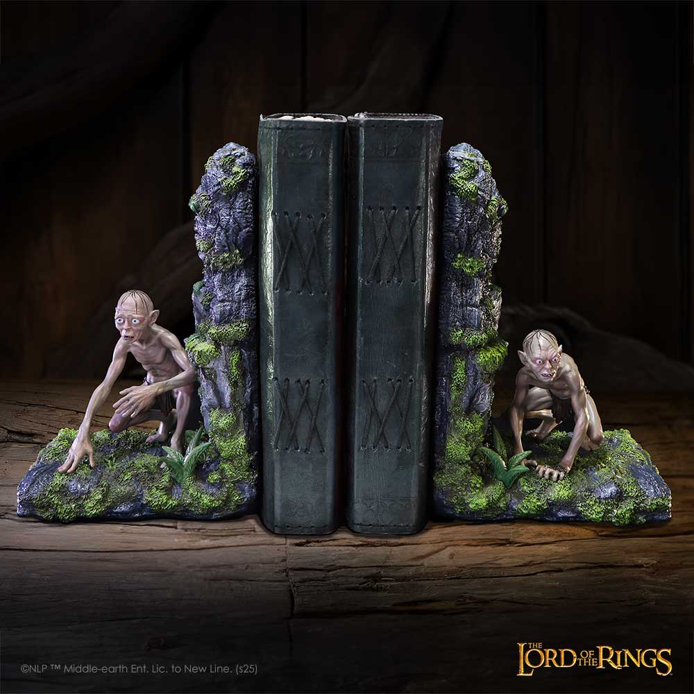 Lord of the Rings Gollum & Sméagol Bookends – Resin Pair