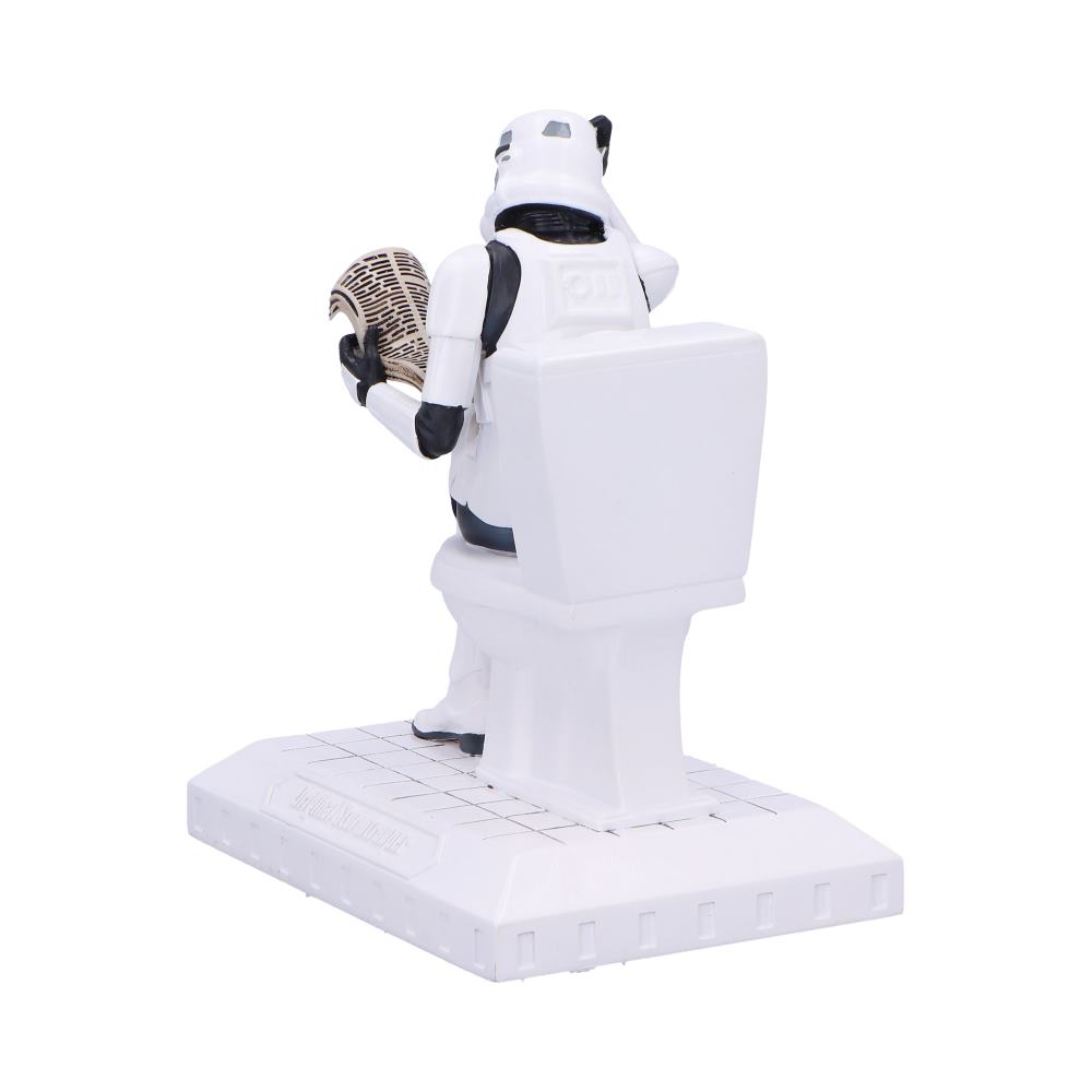 Stormtrooper Pooper Trooper Toilet Figurine 14cm | Nemesis Now