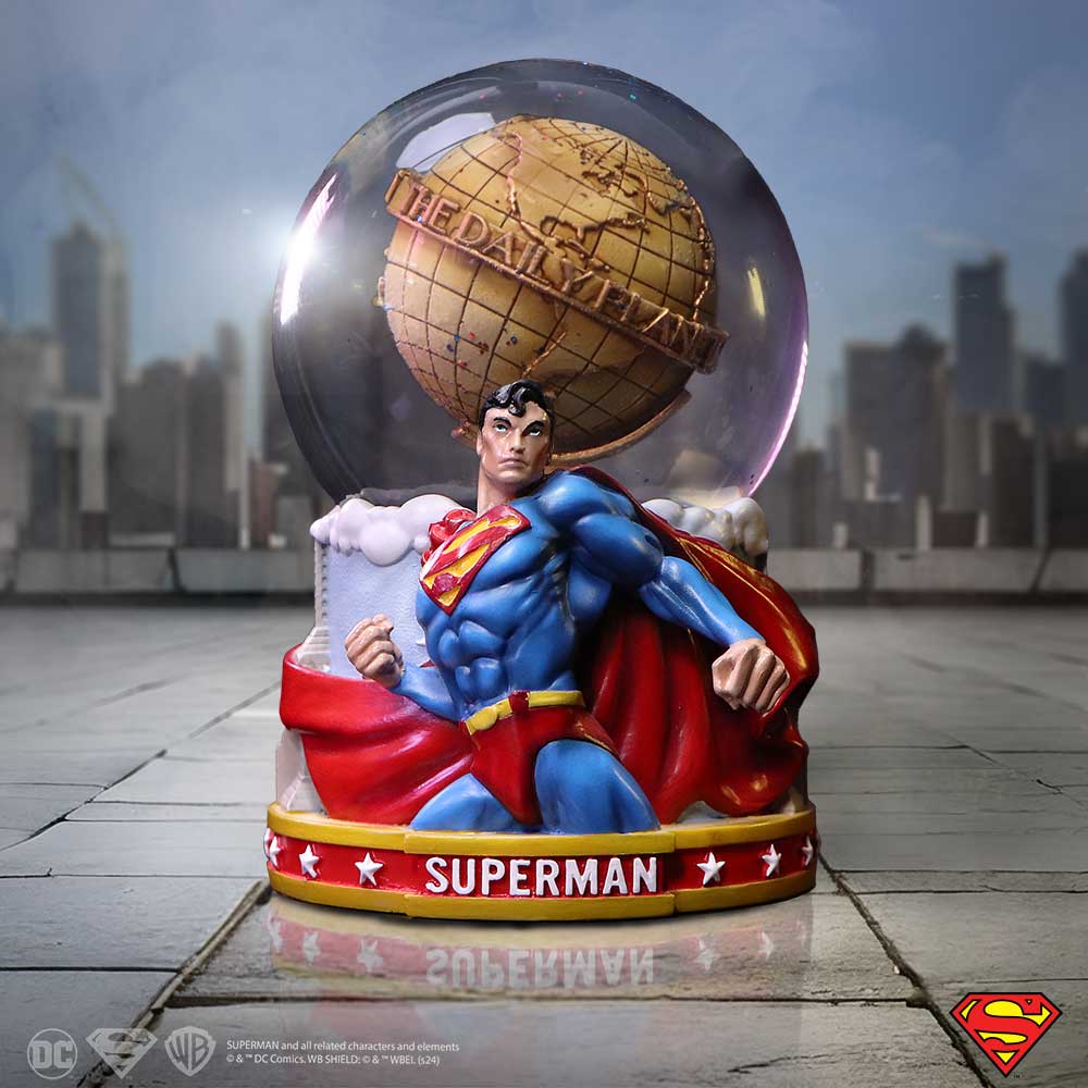 DC Superman Daily Planet Snow Globe