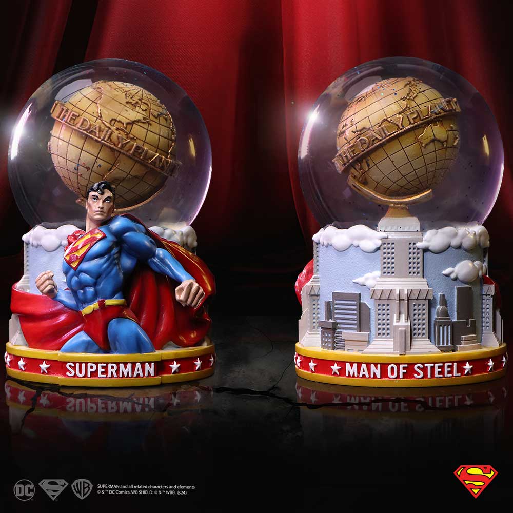 DC Superman Daily Planet Snow Globe
