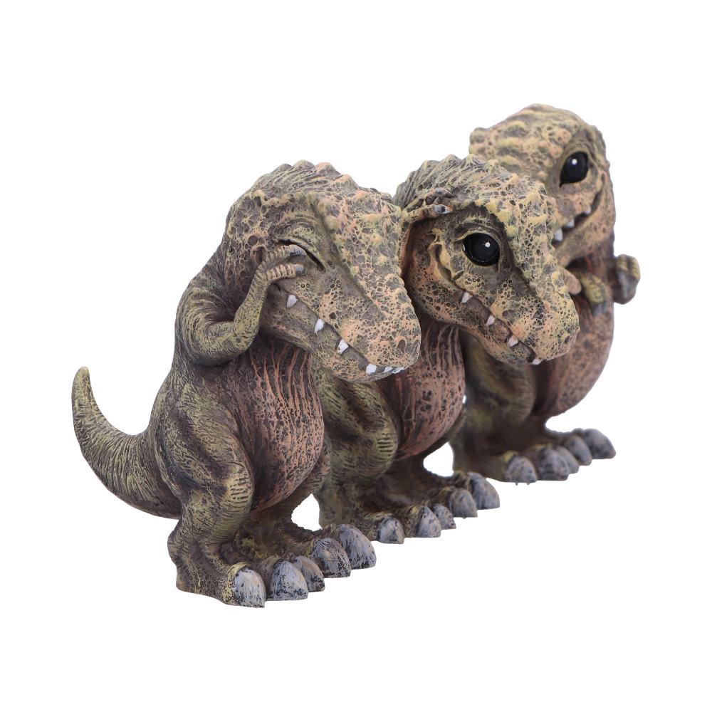 Nemesis Now Three Wise T-Rex Dinosaur Figurines – 9.3cm Set of 3