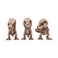 Nemesis Now Three Wise T-Rex Skeleton Figurines – 9.3cm Set of 3