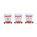 Three Wise Coffee Cup Figurine Set, 7cm | Nemesis Now