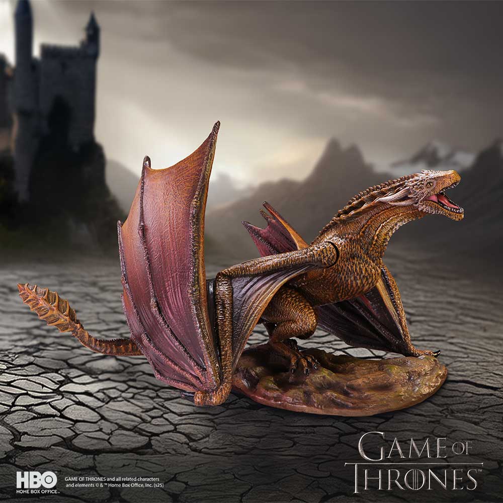 Game of Thrones Rhaegal Large Dragon Figurine | Nemesis Now