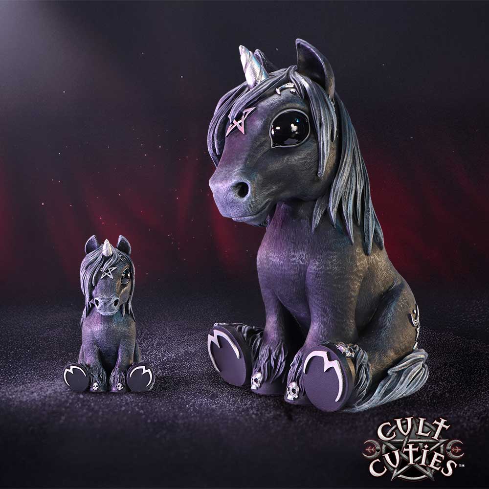 Cult Cuties Culticorn Gothic Unicorn Figurine – Large 24.5cm
