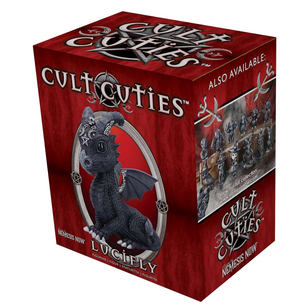 Cult Cuties Lucifly Gothic Baby Dragon Figurine – Large 26cm