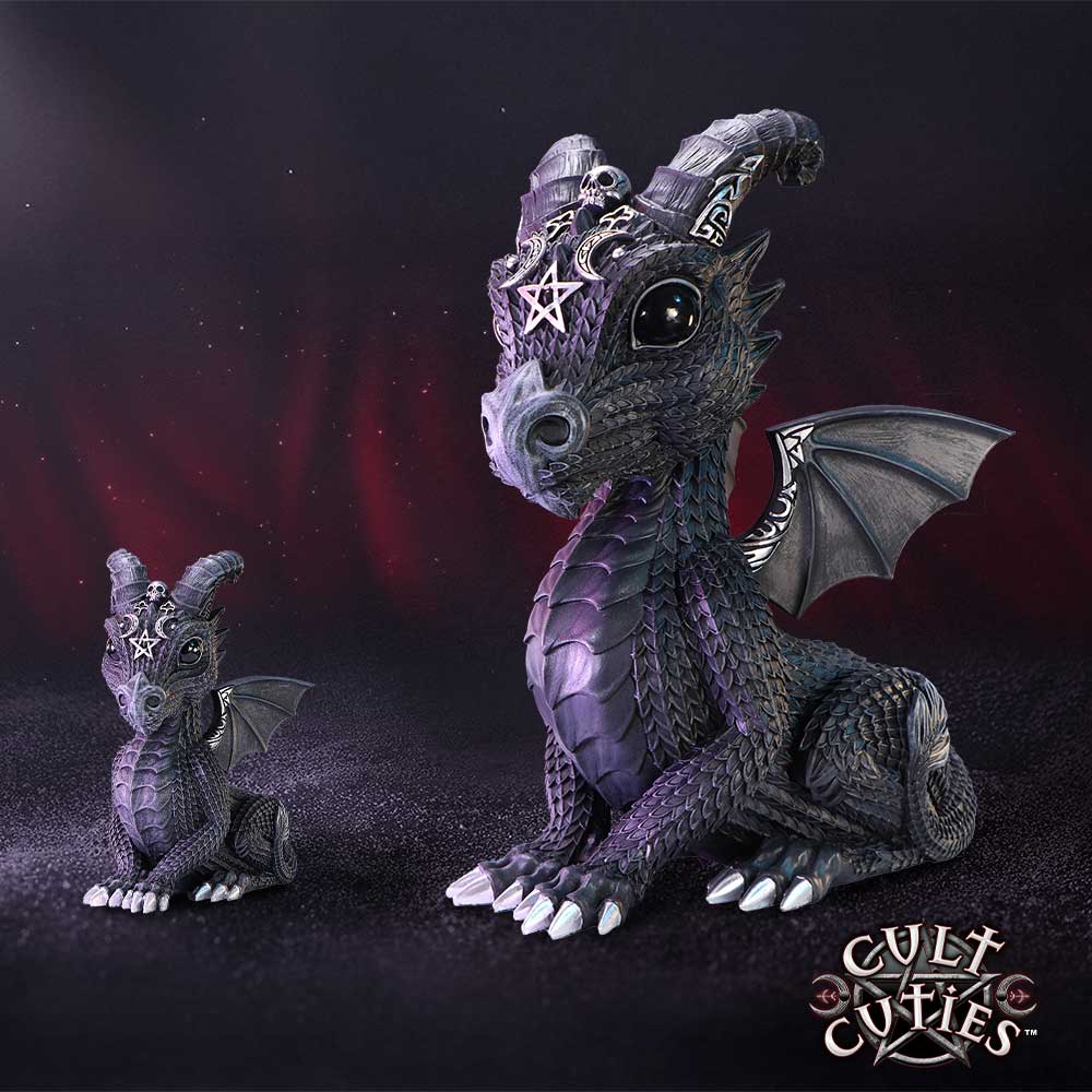 Cult Cuties Lucifly Gothic Baby Dragon Figurine – Large 26cm
