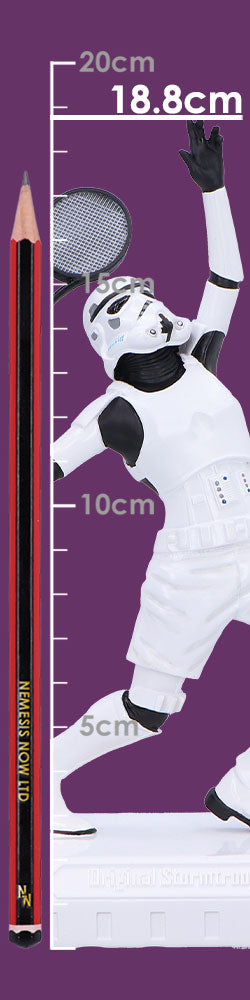Original Stormtrooper Serve It! Tennis Figurine, 18.8cm