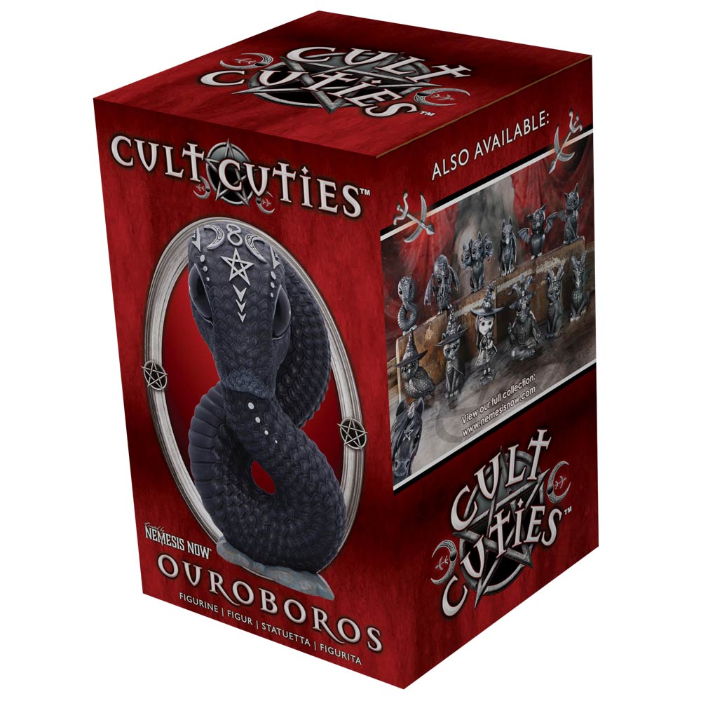 Nemesis Now Cult Cuties Ouroboros Large Gothic Snake Figurine
