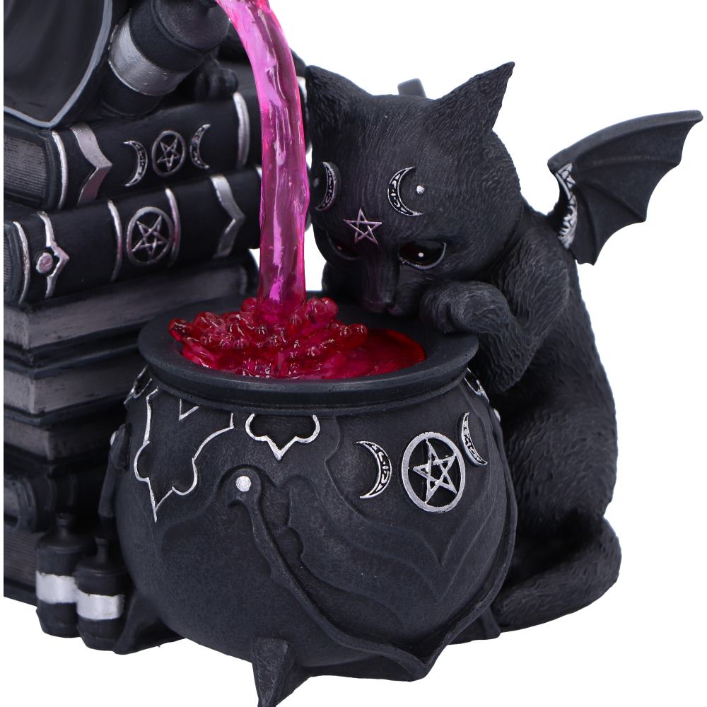 Malpuss & Purrah Curious Cauldron Figurine 18.5cm – Nemesis Now Cult Cuties
