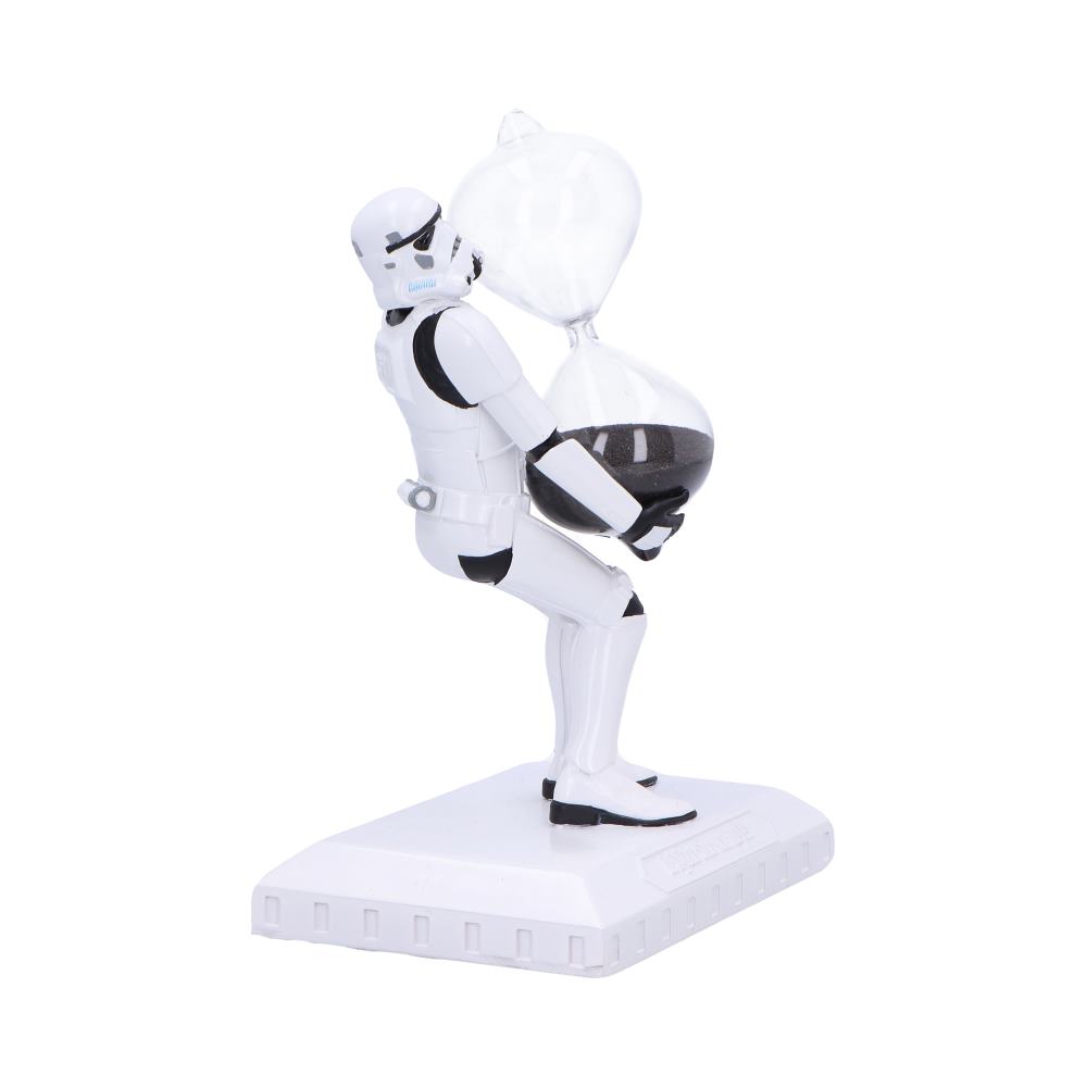 Stormtrooper Time's Up Sand Timer with Removable Hourglass, 17.5cm
