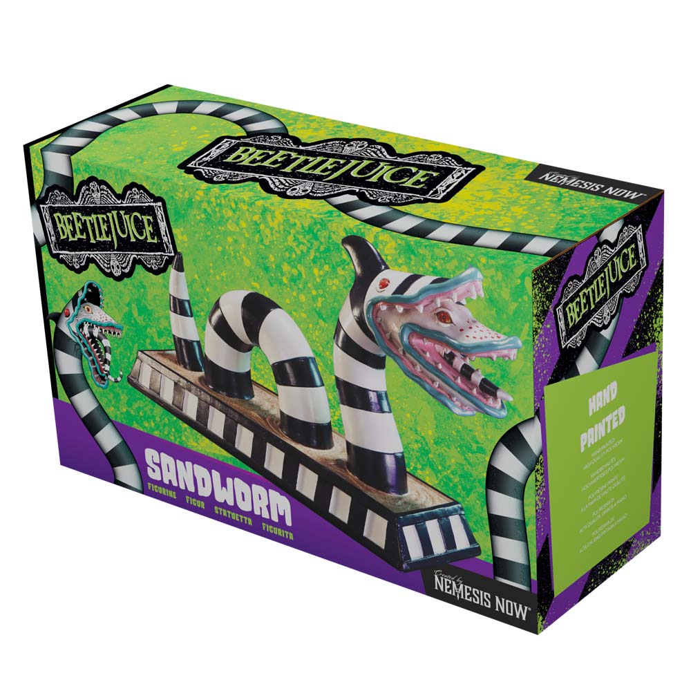 Beetlejuice Two-Headed Sandworm Figurine, 15cm