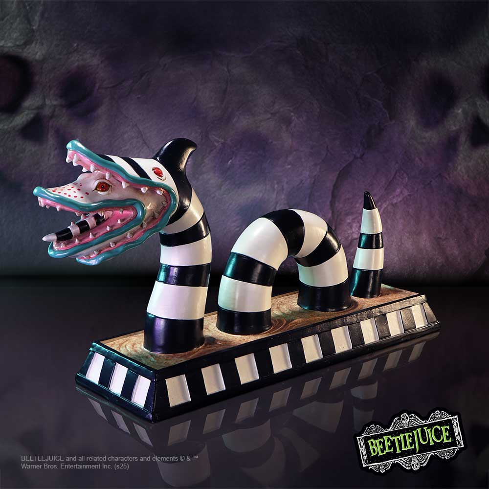 Beetlejuice Two-Headed Sandworm Figurine, 15cm