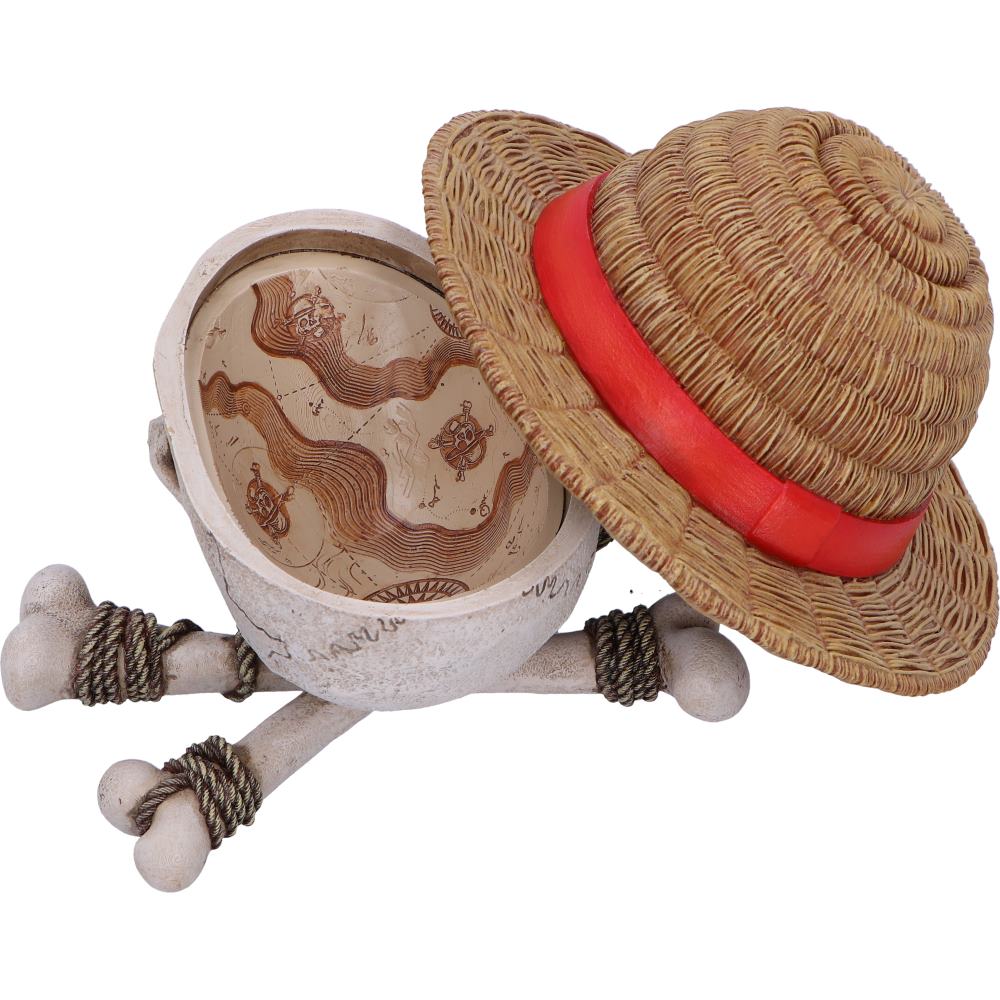 One Piece Luffy Jolly Roger Skull Trinket Box