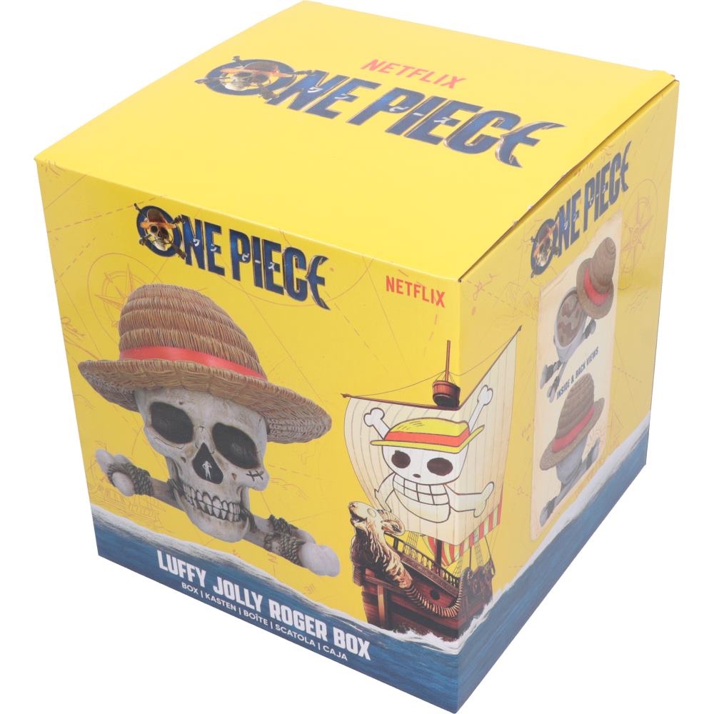 One Piece Luffy Jolly Roger Skull Trinket Box