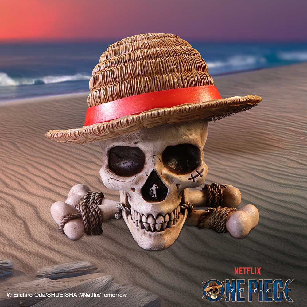 One Piece Luffy Jolly Roger Skull Trinket Box