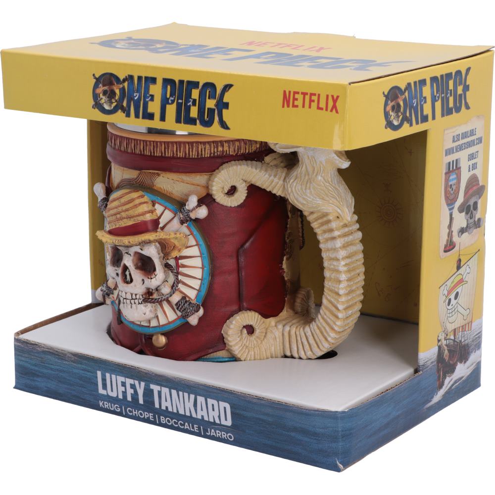 One Piece Luffy Jolly Roger Tankard 15.5cm