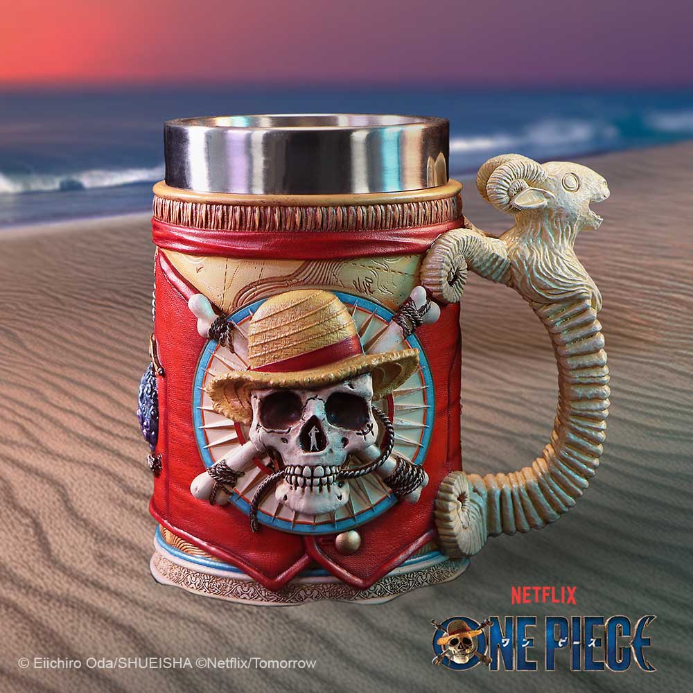 One Piece Luffy Jolly Roger Tankard 15.5cm