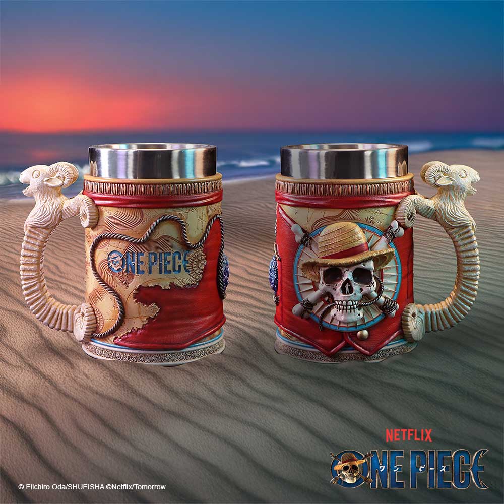 One Piece Luffy Jolly Roger Tankard 15.5cm