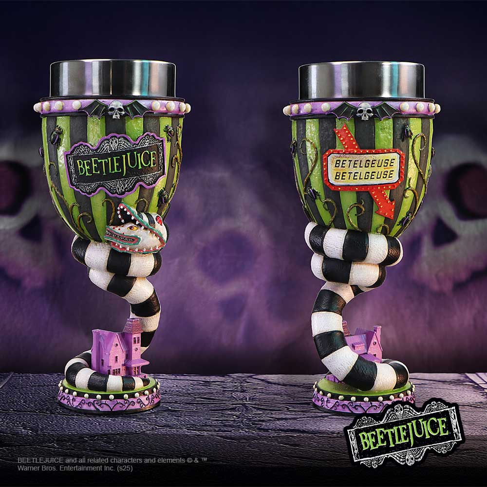 Beetlejuice Sandworm Goblet, 20.2cm