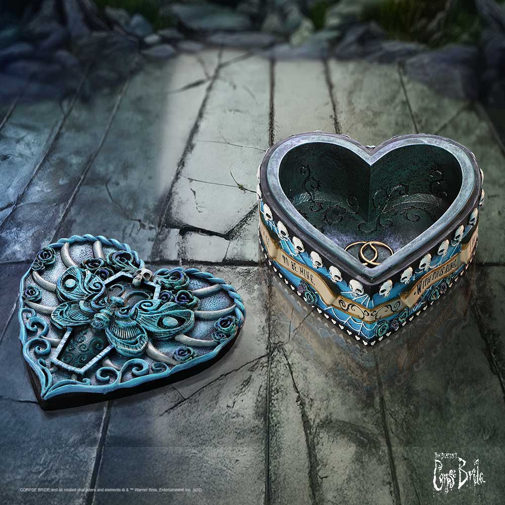 Corpse Bride “With This Ring” Vow Trinket Box, 5cm